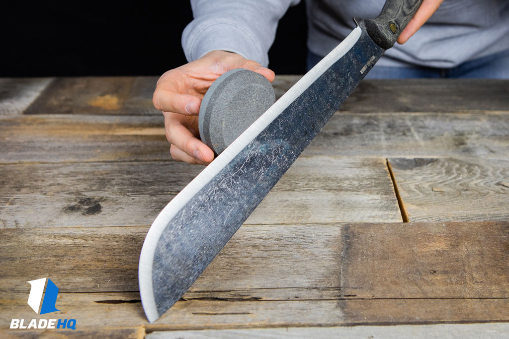 How to Sharpen a Machete Knife Life